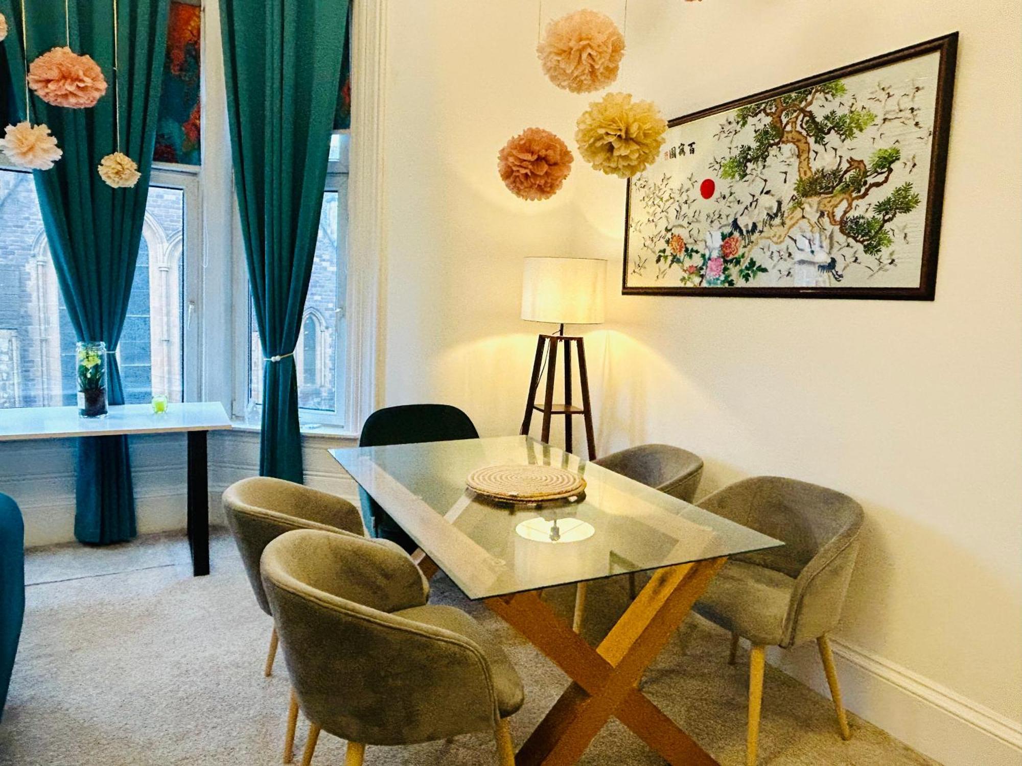 Glasgow Center/West End Apartment Dış mekan fotoğraf