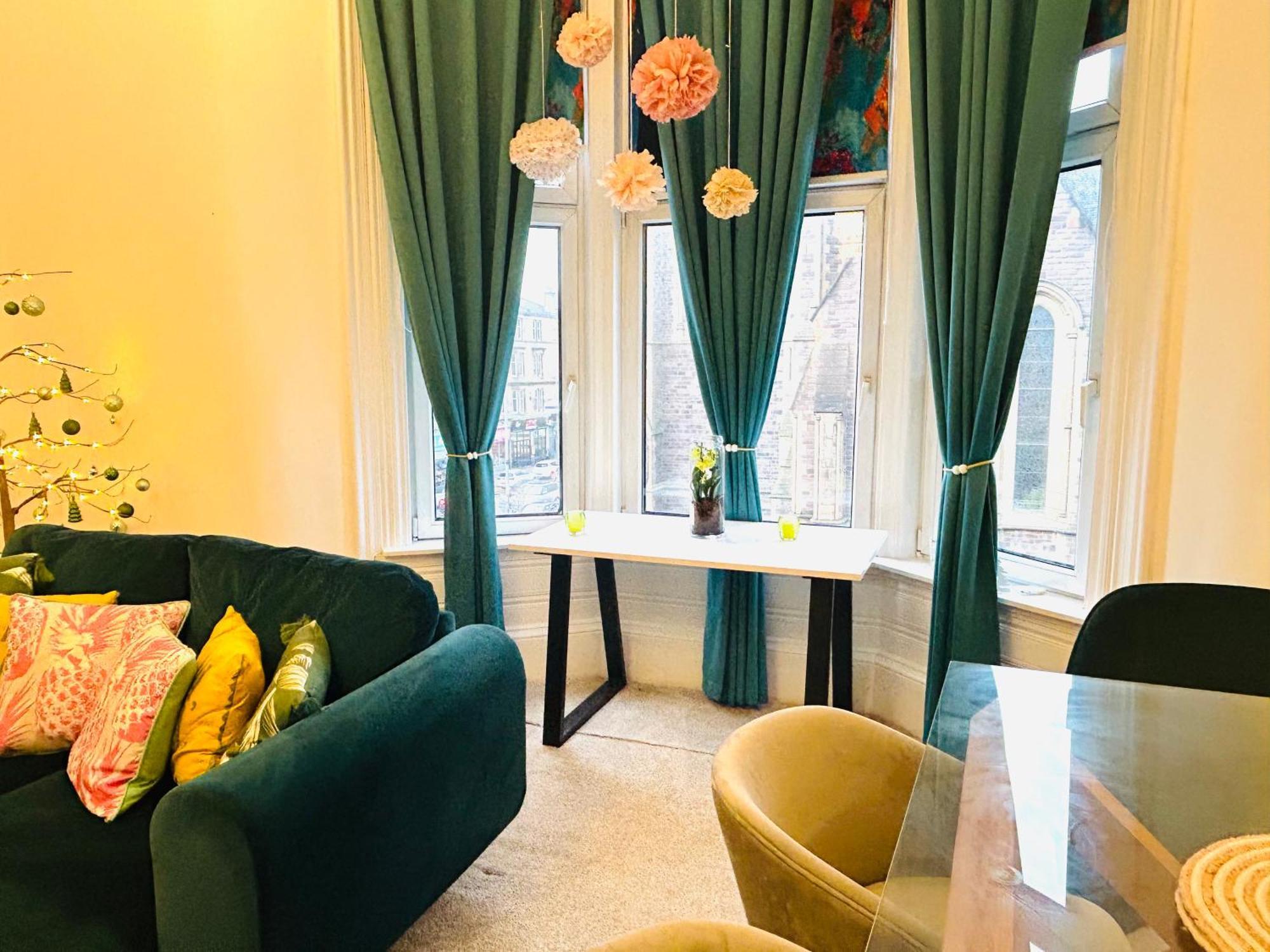 Glasgow Center/West End Apartment Dış mekan fotoğraf
